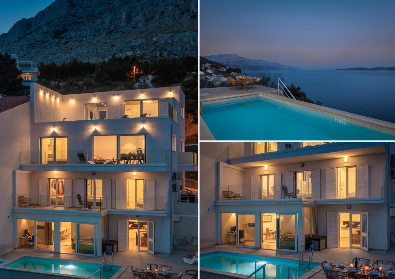 Beachfront Holiday Home - Private Heated Pool ミミツェ エクステリア 写真